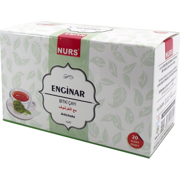 Nurs Enginar Bitki Çayı 20'li Süzen