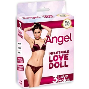 Erolife Angel 3 Işlevli Şişme Bebek Kadın Manken + 100 ml Kaydırıcı Jel