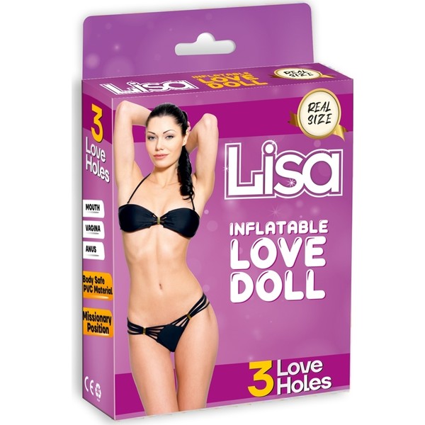 Erolife Lisa 3 Işlevli Şişme Bebek Kadın Manken 1.60 cm Boyunda Cilt Dostu TPE Malzeme