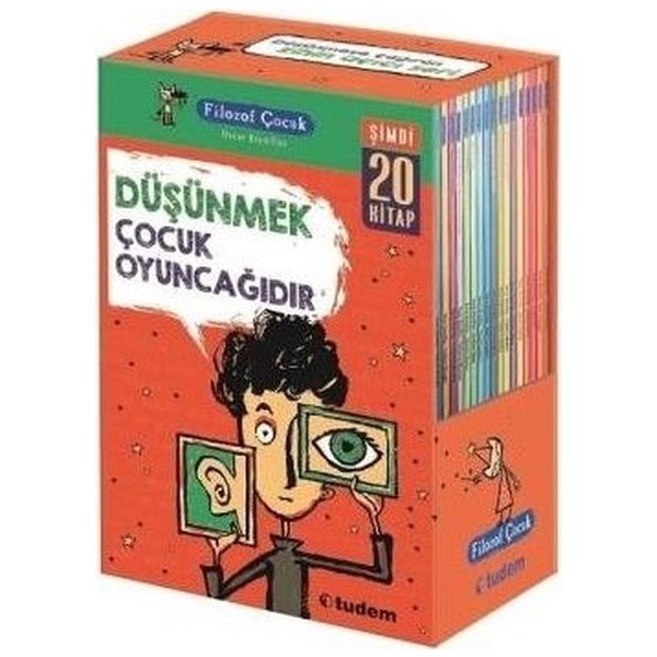 Tudem Filozof Çocuk Seti - 20 Kitap Takım | Oscar