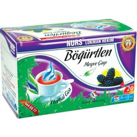 Nurs Lokman Hekim Böğürtlen Meyve Çayı - 20 Süzen