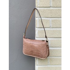 Moon Kroko Desen Baguette