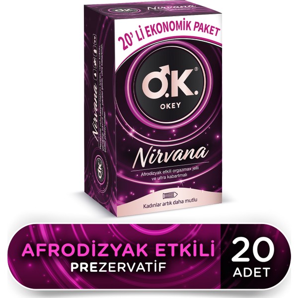 Okey Nirvana 20'li Ekonomik Prezervatif