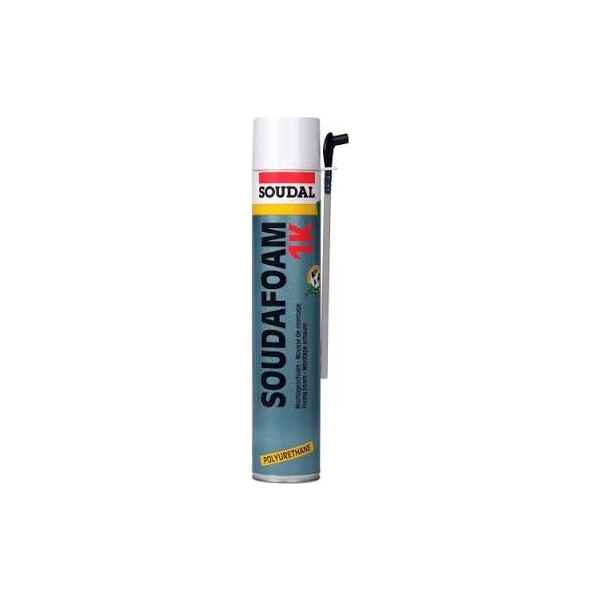 Soudal Soudafuam Montaj Köpüğü 600 gr Poliüretan Malzeme ile Yüksek Ses ve Isı