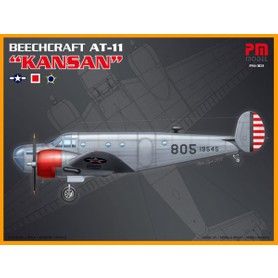 Pm Model Crewturk Beechcraft At-11 Kansan Plastik