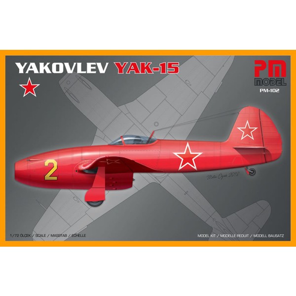 Pm Model Crewturk Sovıet Yak-15 Plastik