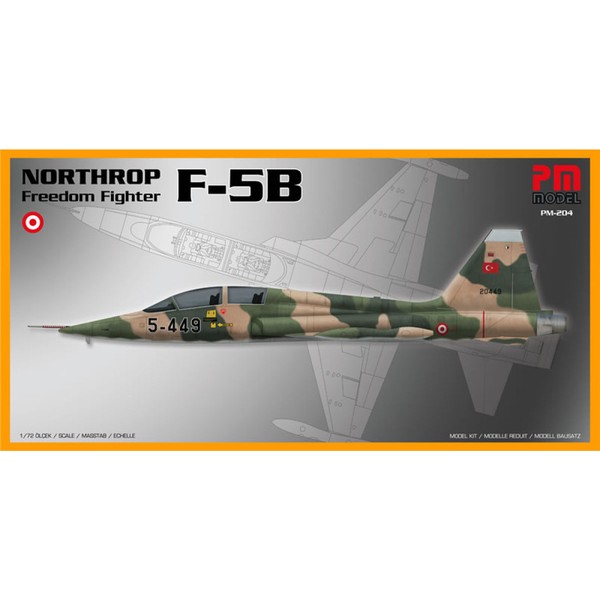 Pm Model Northrop F-5 B Freedom Fighter Eğitim Uçağı PM Model Demonte Plastik Uçak Maket