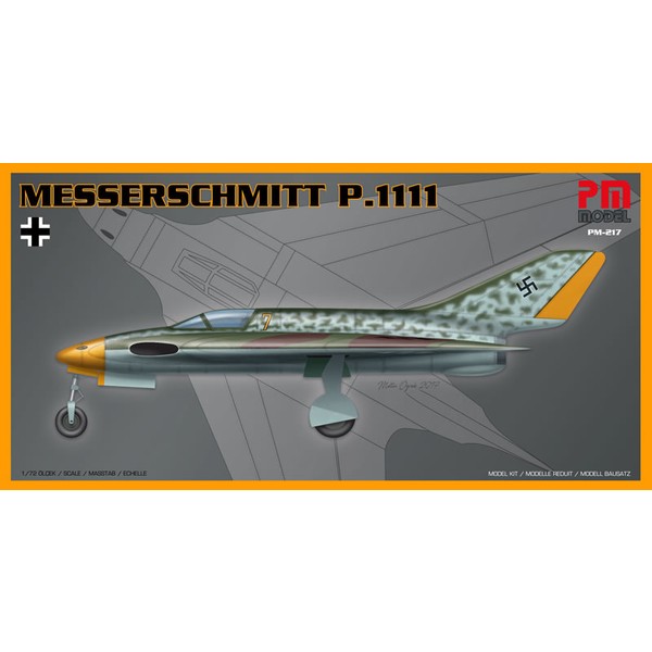 Pm Model Crewturk Messerschmıtt P1111 Plastik