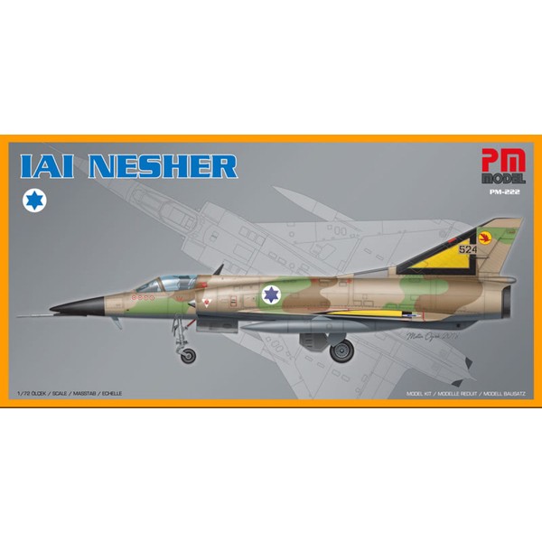 Pm Model IAI Nesher PM Model Demonte Plastik Uçak Maket