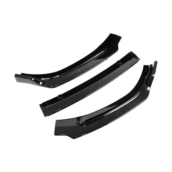 Sm Motors Citroen C4 Ön Karlık Bodykit 3 Parça Lip Piano Black