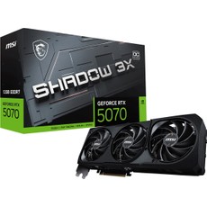 MSI VGA GeForce RTX 5070 12G Shadow 3x OC RTX 5070 12GB GDDR7 192B DX12 PCIe 5.0 X16