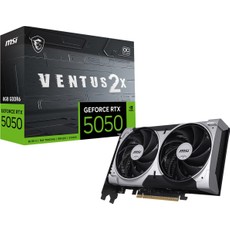 MSI VGA GeForce RTX 5050 8G Ventus 2x OC RTX 5050 8GB Gddr6 128B DX12 PCIe 5.0 X16