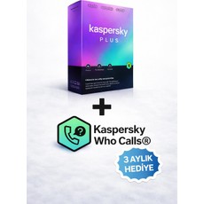 Kaspersky Plus 1 Kullanıcı 1 Yıl