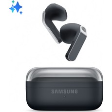 Samsung Galaxy Buds4 Bluetooth Kulaklık TWS Siyah Kulakiçi Aktif Gürültü Önleme ve Suya Dayanıklı