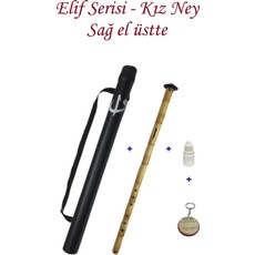 Elif Ney Elif Serisi Kız (Si) Sağ El Üstte Ney + Anahtarlık + 10Ml