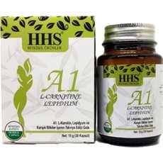 HHS A1 Bitkisel 30 Kapsül Yetişkinler İçin L-Carnitine ve Zencefil İçeren Doğal
