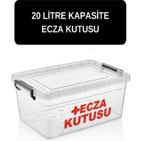 Deembro Ecza Kutusu 20 Lt Ilk Yardım Ecza Dolabı Çantası Ilaç Kutusu Ilaç Saklama Kabı Kutusu Ilaç Dolabı Yeni Ürün büyük boy