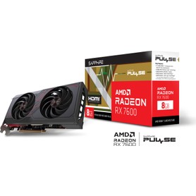 Sapphire AMD Radeon RX 7600 Pulse 8GB 128Bit 2755 MHz GDDR6 PCI-Express 4.0 Ekran Kartı 11324-01-20G