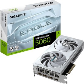 Gigabyte GeForce RTX 5060 Eagle OC Ice 8G GDDR7 8GB 128 Bit DLSS 4 GV-N5060EAGLEOC Ice-8gd NVIDIA Ekran Kartı