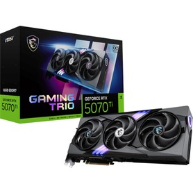 MSI VGA GeForce RTX 5070 Ti 16G Gaming Trio OC RTX 5070 Ti 16GB GDDR7 256 B DX12 PCIe 5.0 X16 Ekran Kartı
