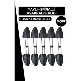 Comfy 5 Çift Comfy Yaylı Ayakkabı Kalıbı 35-38 Kadın