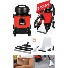 Fantom Cc 9000 Halı Yıkama Robotu 2400W Güçlü Motor İle Kırmızı Dikey Kullanım