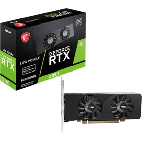 MSI VGA GeForce RTX 3050 Lp E 6G OC RTX 3050 6GB Gddr6 96B DX12 PCIe 4.0 X8