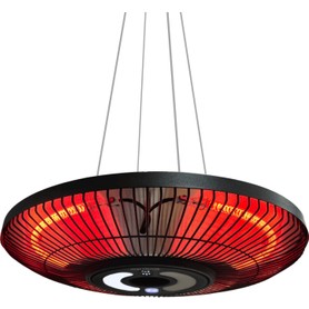Evento 2000 Watt Işıklı Avize Tipi Yeni Nesil Infrared Isıtıcı | Kumandalı – Zaman Ayarlı