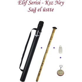 Elif Ney Elif Serisi Kız (Si) Sağ El Üstte Ney + Anahtarlık + 10Ml