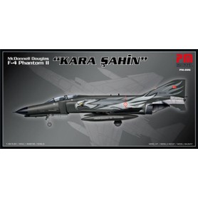 PM Model F-4 Phantom 2 Kara Şahin 1/96 Ölçek Demonte Plastik Uçak Maket