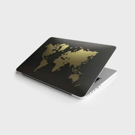 Özgül Reklam Laptop Sticker Notebook Kaplama Etiketi Dünya Haritası