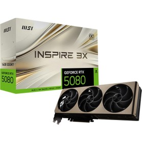 MSI GeForce RTX 5080 16G Inspire 3x OC 16GB GDDR7 256 Bit 1x HDMI 3x DP Ekran Kartı