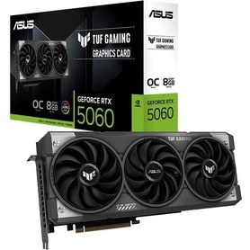 Asus TUF-RTX5060-O8G Gaming NVIDIA GeForce RTX 5060 8GB GDDR7 128bit HDMI 3x DP DLSS3 Ekran Kartı