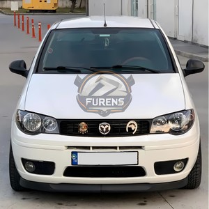Furens Fiat Palio 1997-2012 Uyumlu H Lip Esnek Ön Lip 2 Parça Karlık Ön Ek Tampon Altı Dil