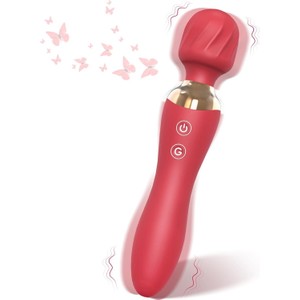 12 Farklı Güçlü Titreşimli Soft Silikon Klitoris G Noktası Vibratör 20 Cm Uzunluğunda
