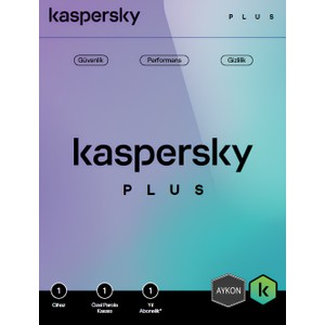 Kaspersky Plus 3 Kullanıcı 1 Yıl