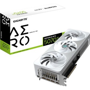 Gigabyte GeForce RTX 5070 Ti Aero OC 16G GDDR7 Rgb 16GB 256 Bit DLSS 4 NVIDIA GV-N507TAERO OC-16GD Ekran Kartı