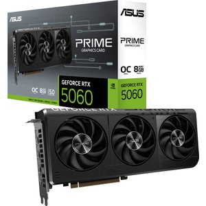 Asus Prime-RTX5060-O8G NVIDIA GeForce RTX 5060 8GB GDDR7 128bit HDMI 3x DP DLSS3 Ekran Kartı
