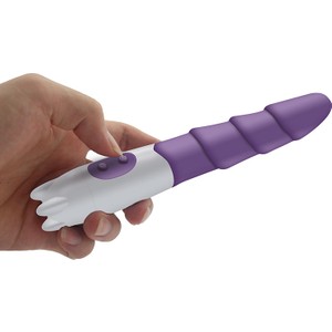 10 Farklı Titreşim Fonksiyonlu Esnek Soft Silikon Dokuda Anal ve Vajinal Orgazm Zevk Vibratör