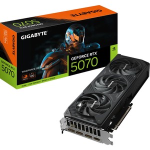 Gigabyte GeForce RTX 5070 Windforce SFF 12GB GDDR7 Ekran Kartı 2523 MHz Çekirdek Hızı Fanlı Soğutma
