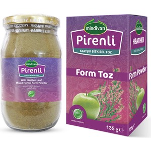 Mindivan Pirenli Form Toz 135gr Bitki Çayı İçerikli Sağlıklı Yaşam