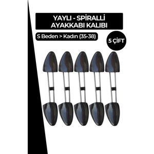 Comfy 5 Çift Comfy Yaylı Ayakkabı Kalıbı 35-38 Kadın