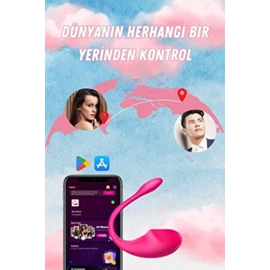 ToyzNToyz Uzaktan Kontrollü Çift Motor Garantili Son Nesil 30 Mod Telefon Vibratör Kadınlar ve Erkekler Için