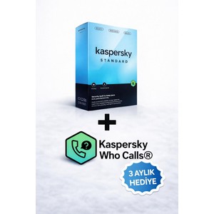 Kaspersky Standard 1 Kullanıcı 1 Yıl