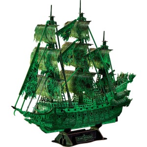 Cubic Fun Uçan Hollandalı Gemisi 3D Puzzle T4041H - Karanlıkta Parlayan
