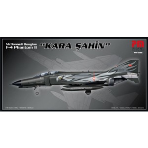 PM Model F-4 Phantom 2 Kara Şahin 1/96 Ölçek Demonte Plastik Uçak Maket