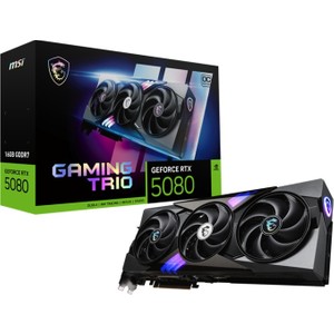 MSI GeForce RTX 5080 16G Gaming Trio OC 16GB GDDR7 256 Bit 1x HDMI 3x DP Ekran Kartı