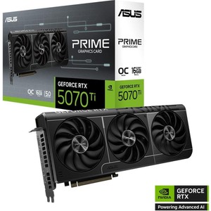 Asus Prime-RTX5070TI-O16G NVIDIA GeForce RTX 5070 Ti 16GB GDDR7 256bit OC 2x HDMI 3x DP DLSS4 Ekran Kartı