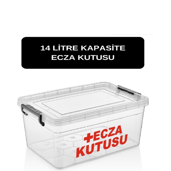 Deembro Cza Kutusu 14 Lt Ilk Yardım Ecza Dolabı Çantası Ilaç Kutusu Ilaç Saklama Kabı Kutusu Ilaç Dolabı Yeni Ürün