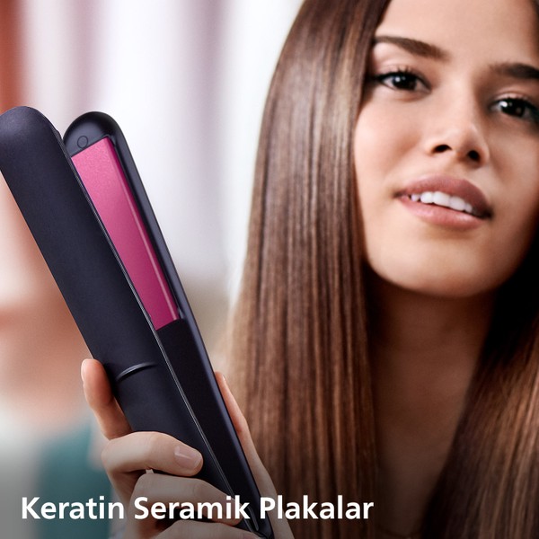 Philips 3000 Serisi Saç Düzleştirici, Keratin Katkılı, Thermoprotect Teknolojisi,